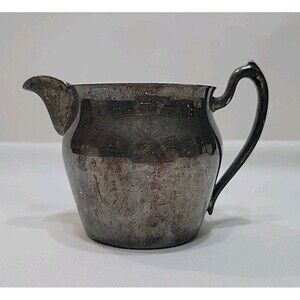 Vintage Gotham Silver on Copper Paul Revere Style Colonial Creamer Pitcher 1920s